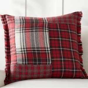 Pottery Barn Landon Patchwork 24” pillow covers